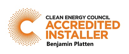 Ben Platten CEC accredited installer logo small